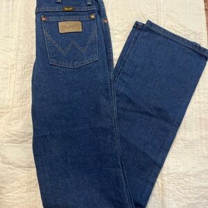 Wrangler Men's Slim Fit Blue Jeans